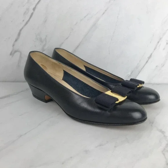 Salvatore Ferragamo | Shoes | Salvatore Ferragamo Varina Flat Navy
